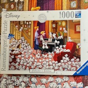 🧩 1000 piece Ravensburger Disney Collector’s Edition “101 Dalmatians”. Complete